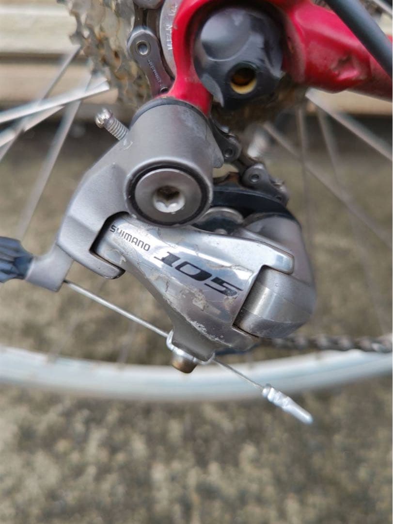 gum 引取限定 中古ラレー ロードバイク 2×10変速 520MM軽整備