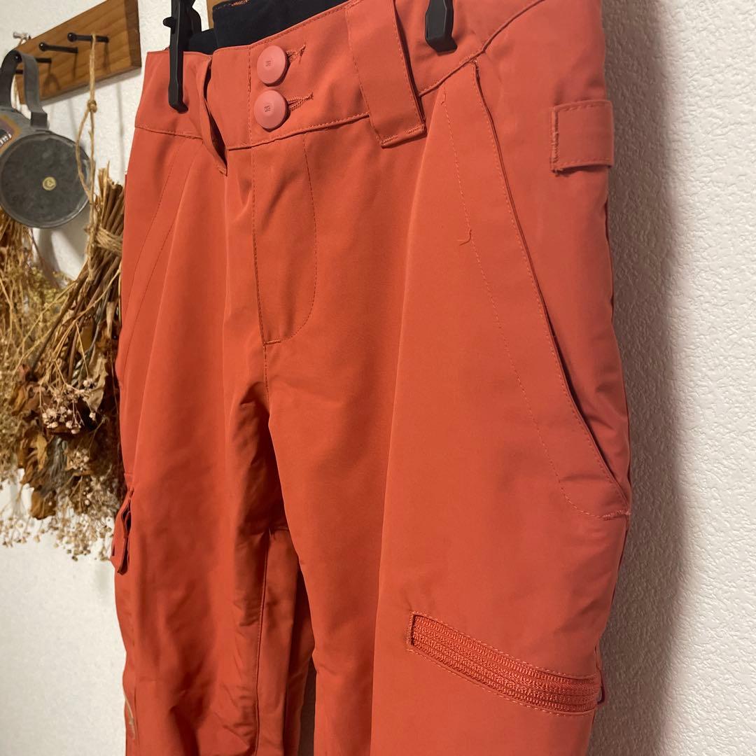 DC スノーボードパンツ オレンジ