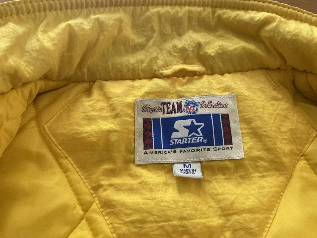 米Mサイズ ナイロン ジャケット メンズ NFL ピッツバーグスティーラーズ