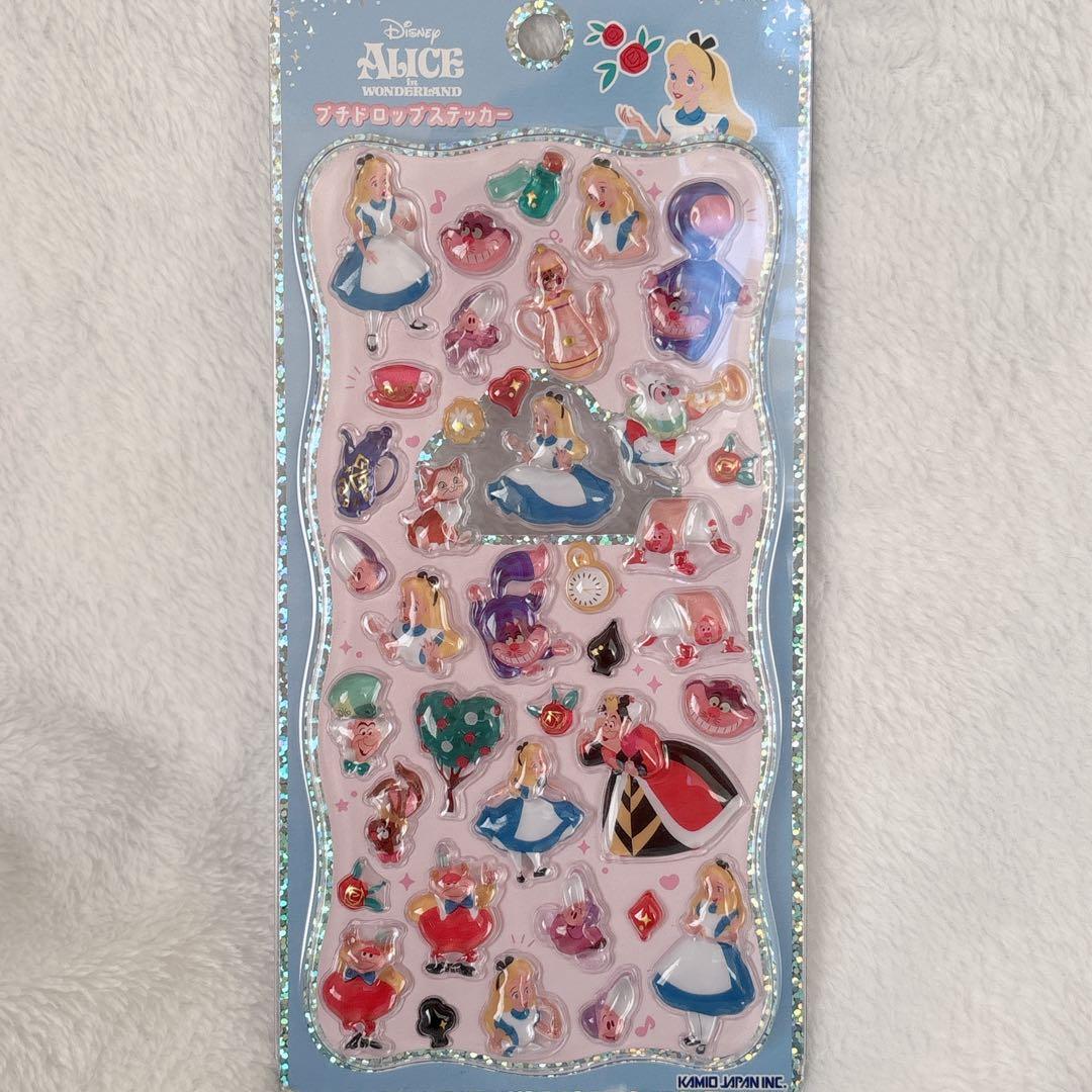 【正規品】1セット限り　プチドロップステッカー　ディズニー　4種セット
