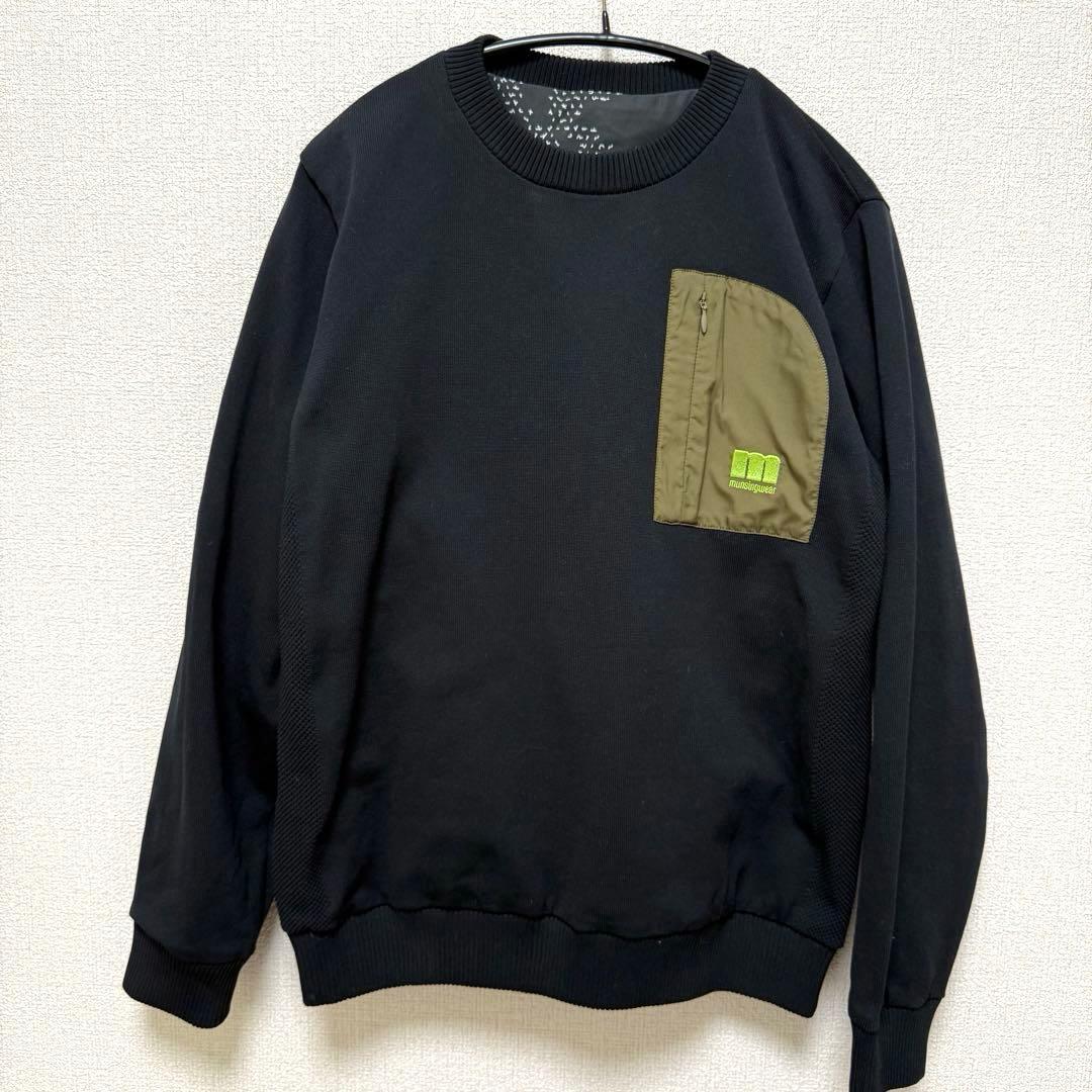 ［美品］MUNSINGWEAR マンシングウェア　メンズゴルフウェア　M