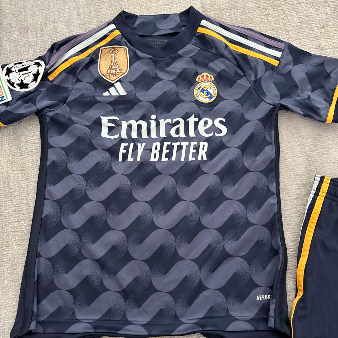 Real Madrid サッカーウェア 11-12Y ダークグレー