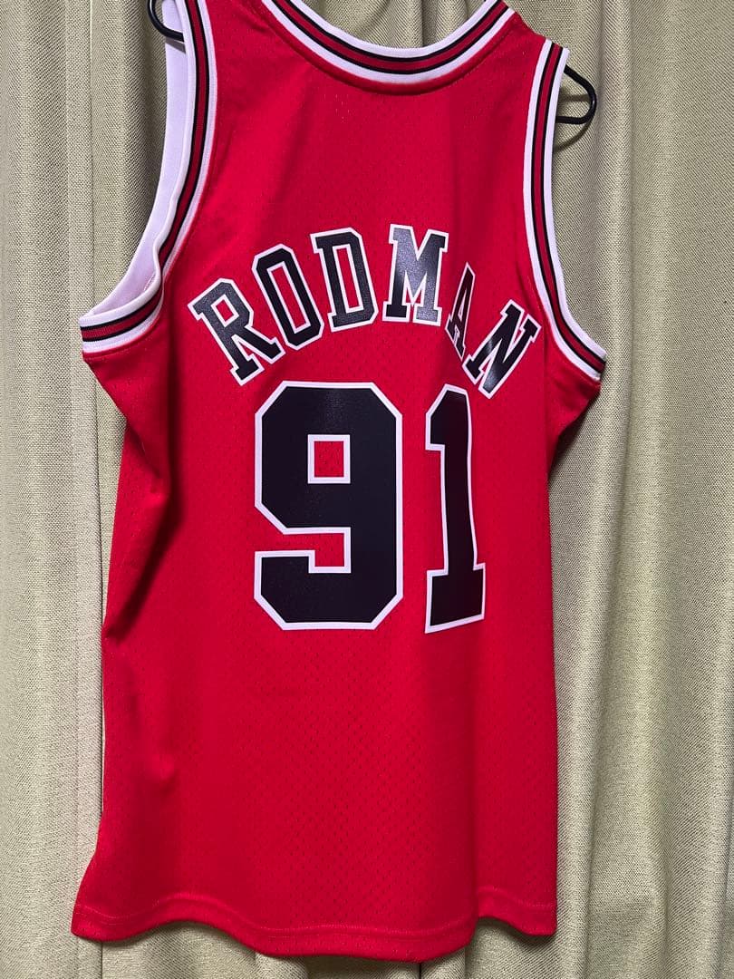 BULLS デニス・ロッドマン 91番 ジャージ 1997-98