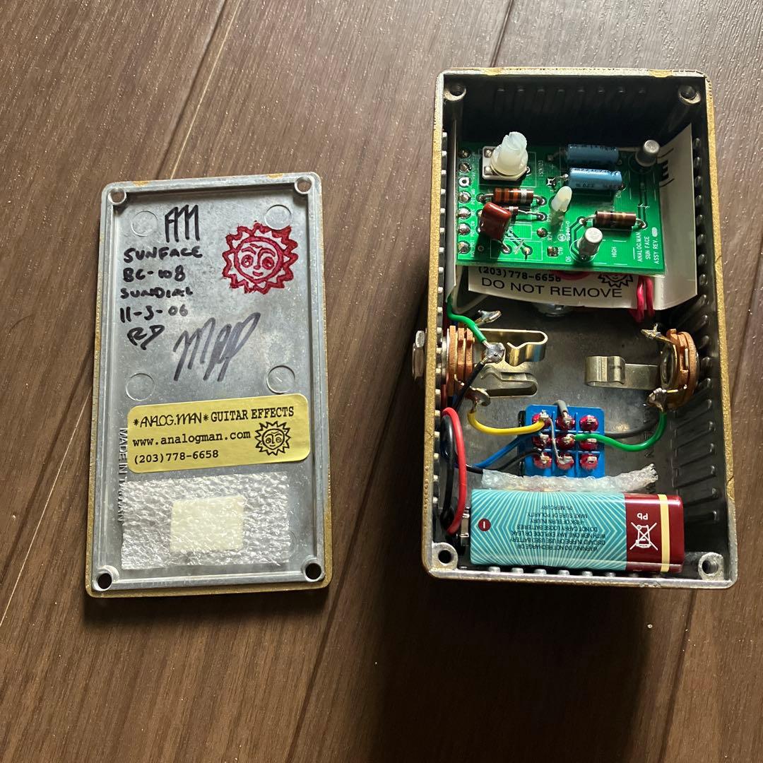 ギター Analogman Sunface BC108