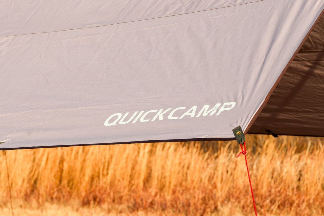 【美品】QUICKCAMP タープ QC-TCRT400 グレー