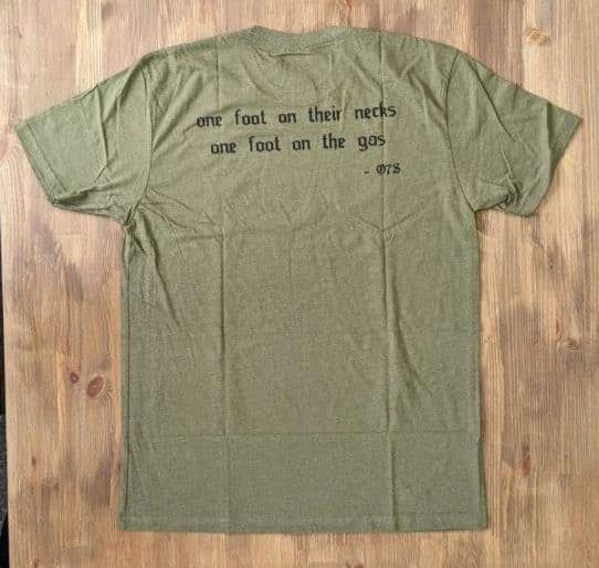 ONE7SIX Tシャツ WRMFZY SUPDEF T.REX ARMS