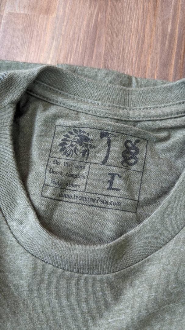 ONE7SIX Tシャツ WRMFZY SUPDEF T.REX ARMS