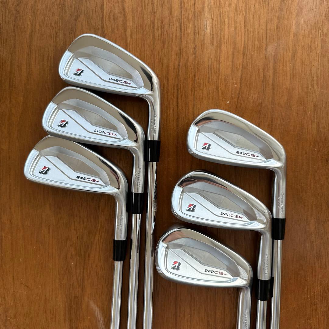 【美品】242CB+ アイアン 6本セット modus110 S ブリヂストン