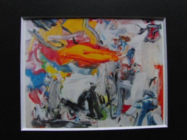 Willem de kooning、UNTITLED、超希少画集画、新品額装