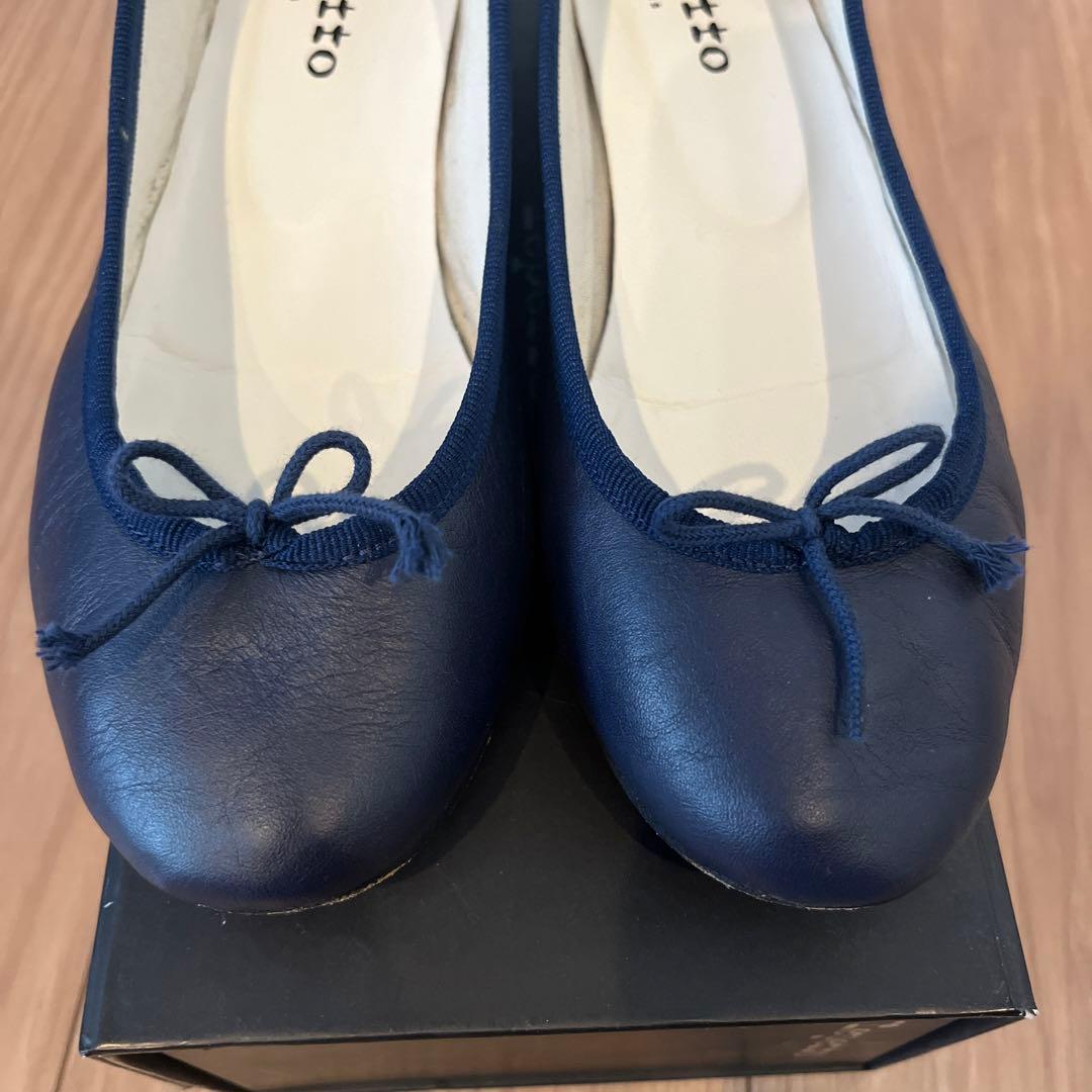 repetto バエレシューズ　ネイビー　37.5