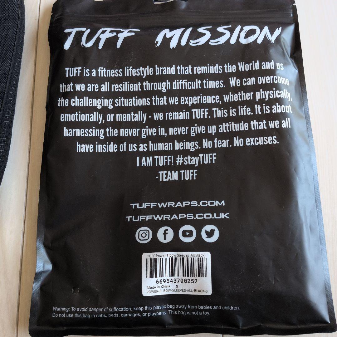 TUFF WRAPS ウエイトトレーニング 肘サポーター 新品未使用