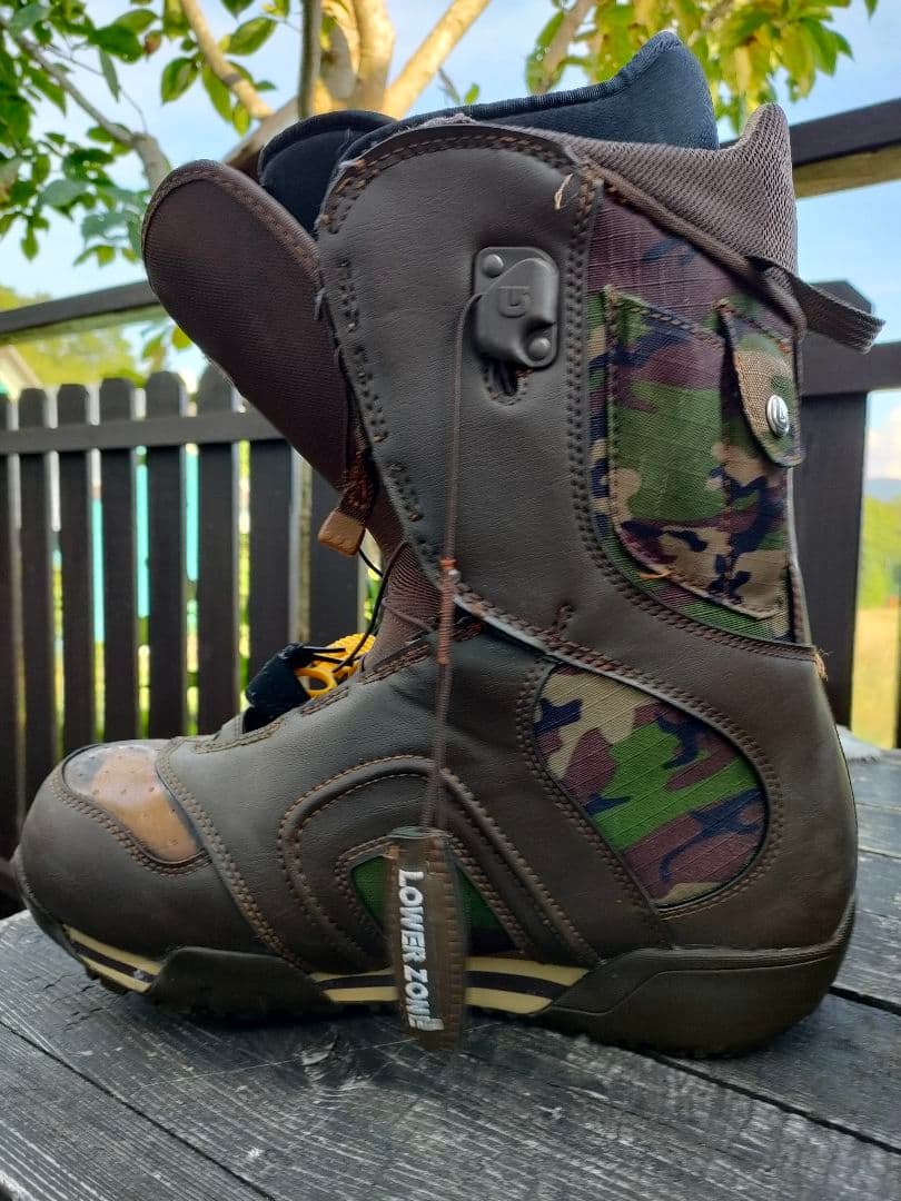 Burton Ruler バートン 28cm スノーボードブーツ ブラウン迷彩