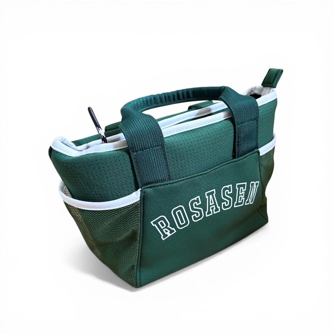 ほぼ新品未使用品　ROSASEN ダークグリーン ゴルフカートバッグ