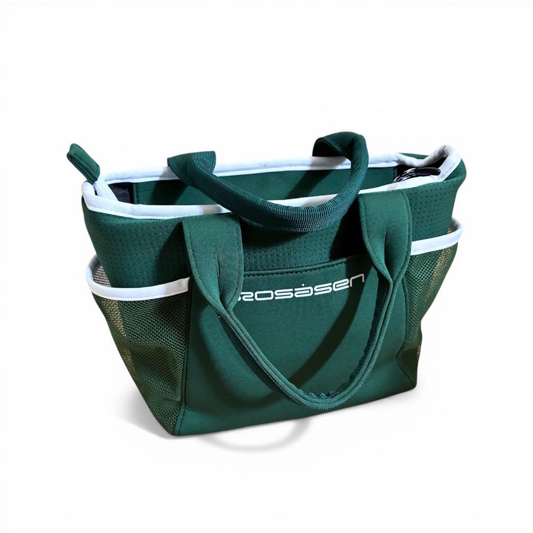 ほぼ新品未使用品　ROSASEN ダークグリーン ゴルフカートバッグ