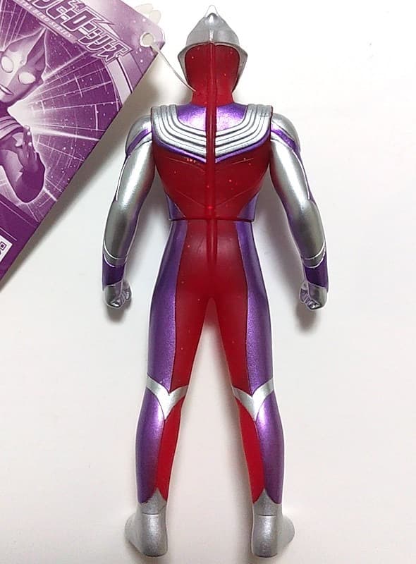 ★限定レア★ウルトラマンティガ ソフビ　スペシャルレッドスケルトン＆メタル ゼロ
