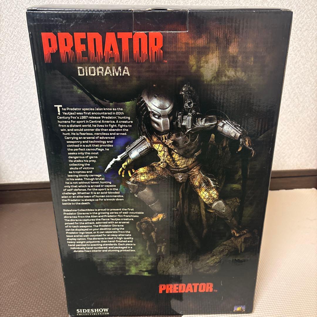 SIDESHOW サイドショウ プレデター PREDATOR ジオラマ