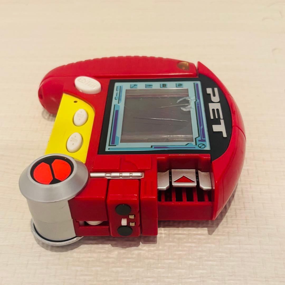ロックマンエグゼ プラグインペット 炎山モデル 動作品 音声発光OK 液晶キズ有