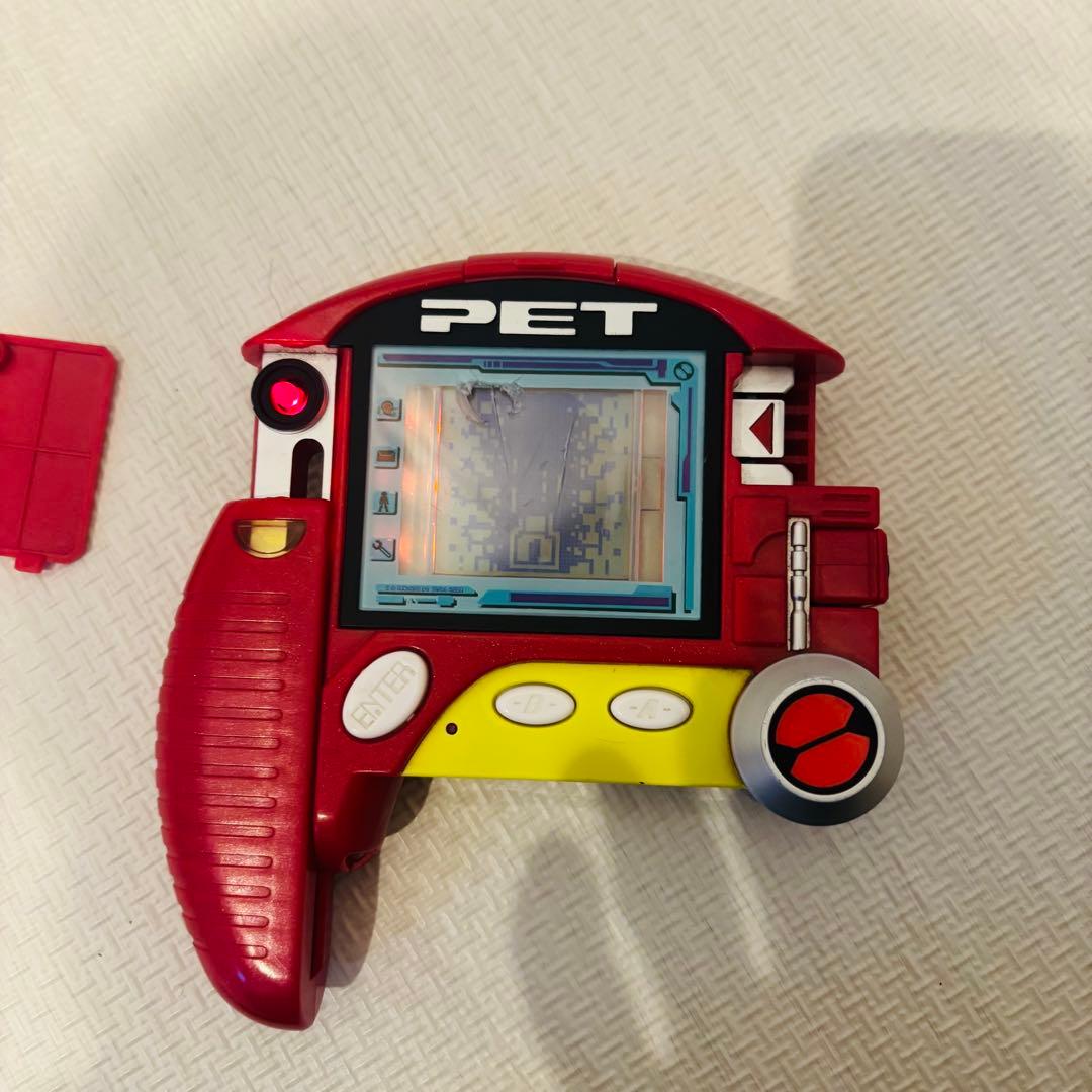ロックマンエグゼ プラグインペット 炎山モデル 動作品 音声発光OK 液晶キズ有