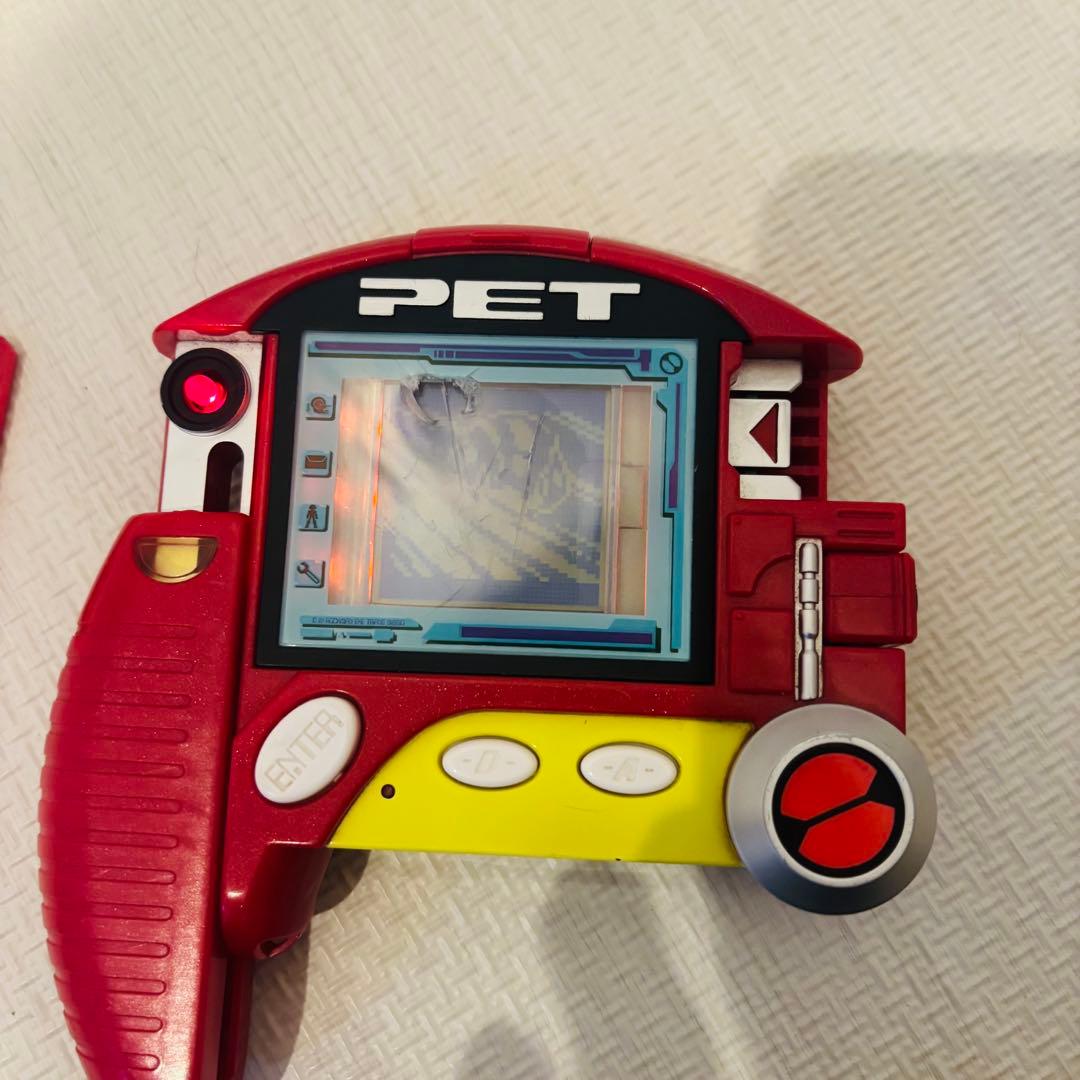 ロックマンエグゼ プラグインペット 炎山モデル 動作品 音声発光OK 液晶キズ有