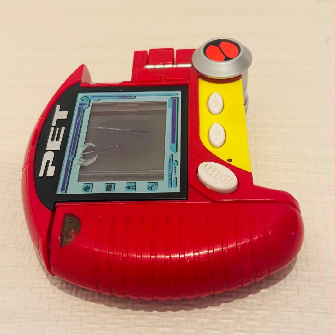 ロックマンエグゼ プラグインペット 炎山モデル 動作品 音声発光OK 液晶キズ有
