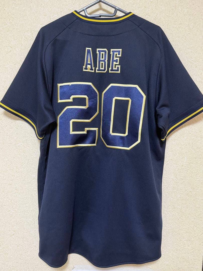 オリックス 阿部翔太 ビジター ユニフォーム 20