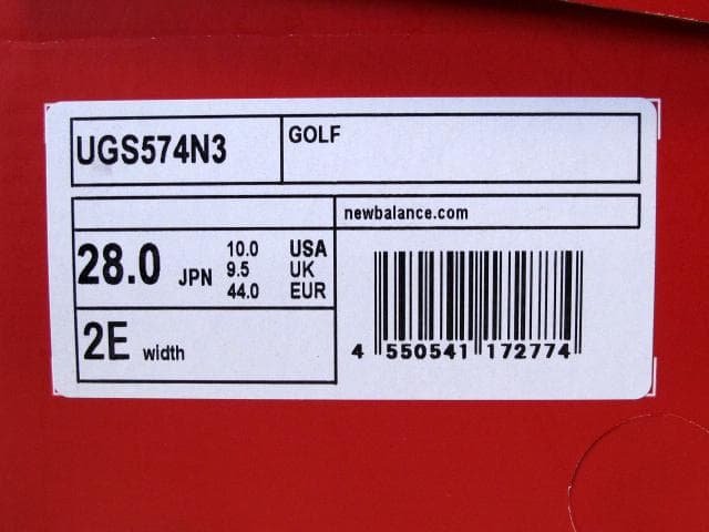 New Balance ニューバランス ゴルフ スパイクレスシューズ ブラック