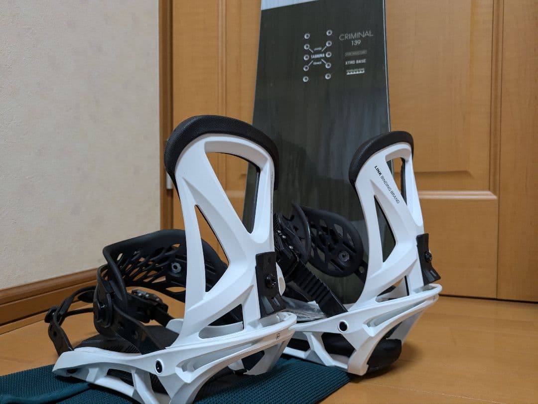 サブリナ　スノーボード　クリミナル 139cm LINK EXV2.0　サイズS