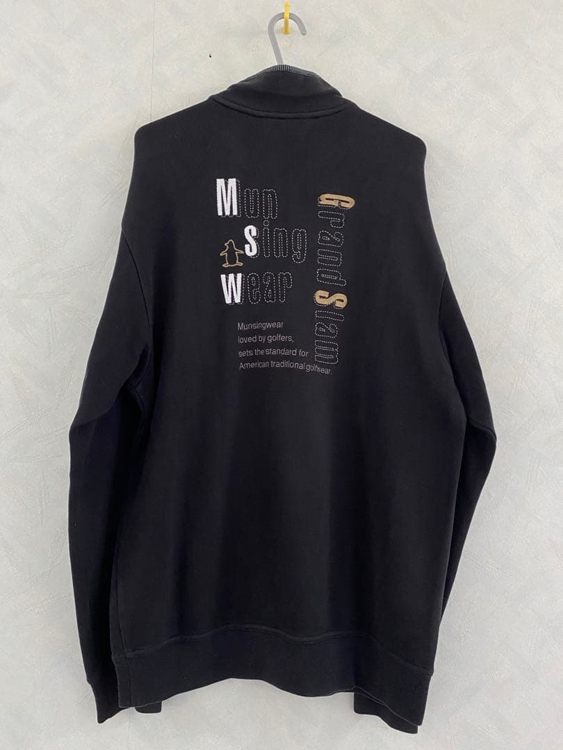 Munsingwear ハーフジップスウェット L メンズ マンシングウェア