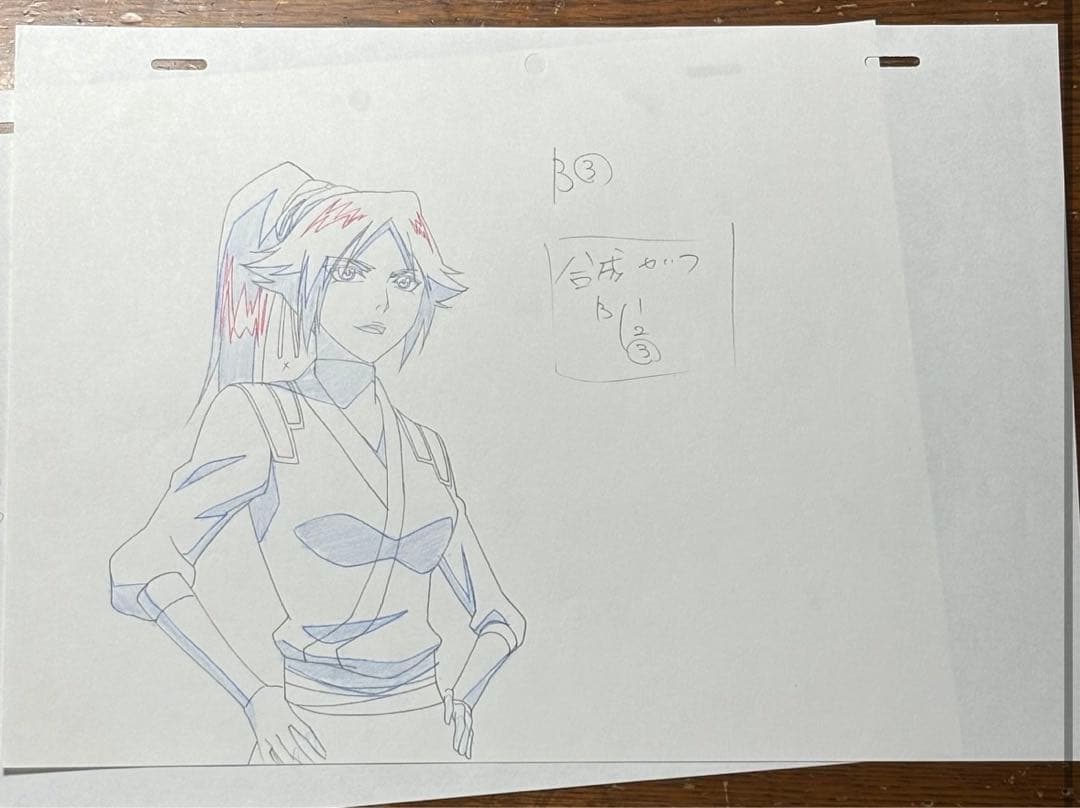 BLEACH 夜一　セル画　2セット　まとめ売り