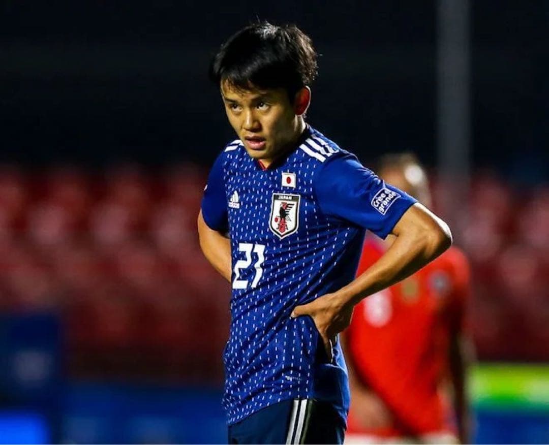 選手実使用 久保建英 日本代表 ユニフォーム 上下セット 支給