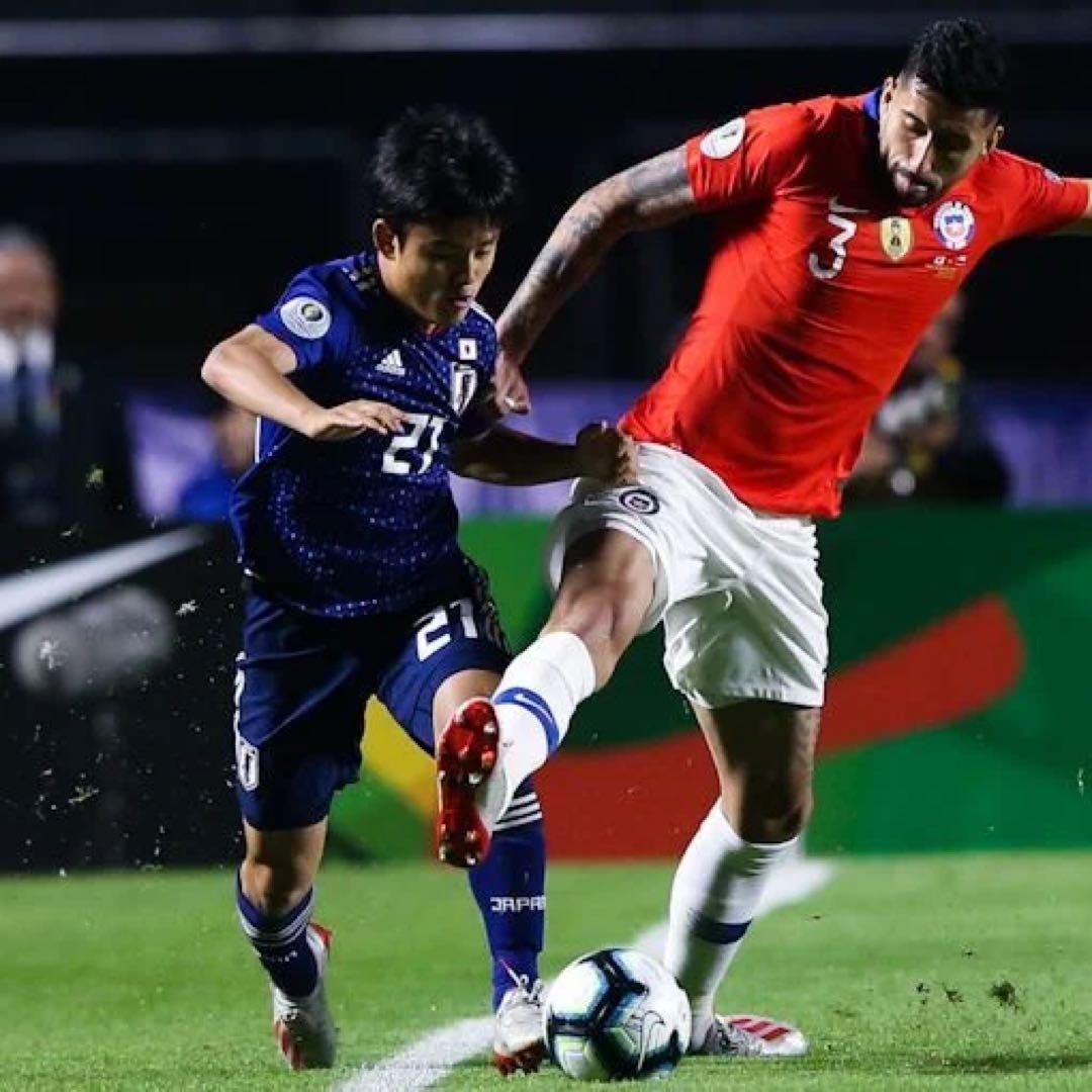 選手実使用 久保建英 日本代表 ユニフォーム 上下セット 支給
