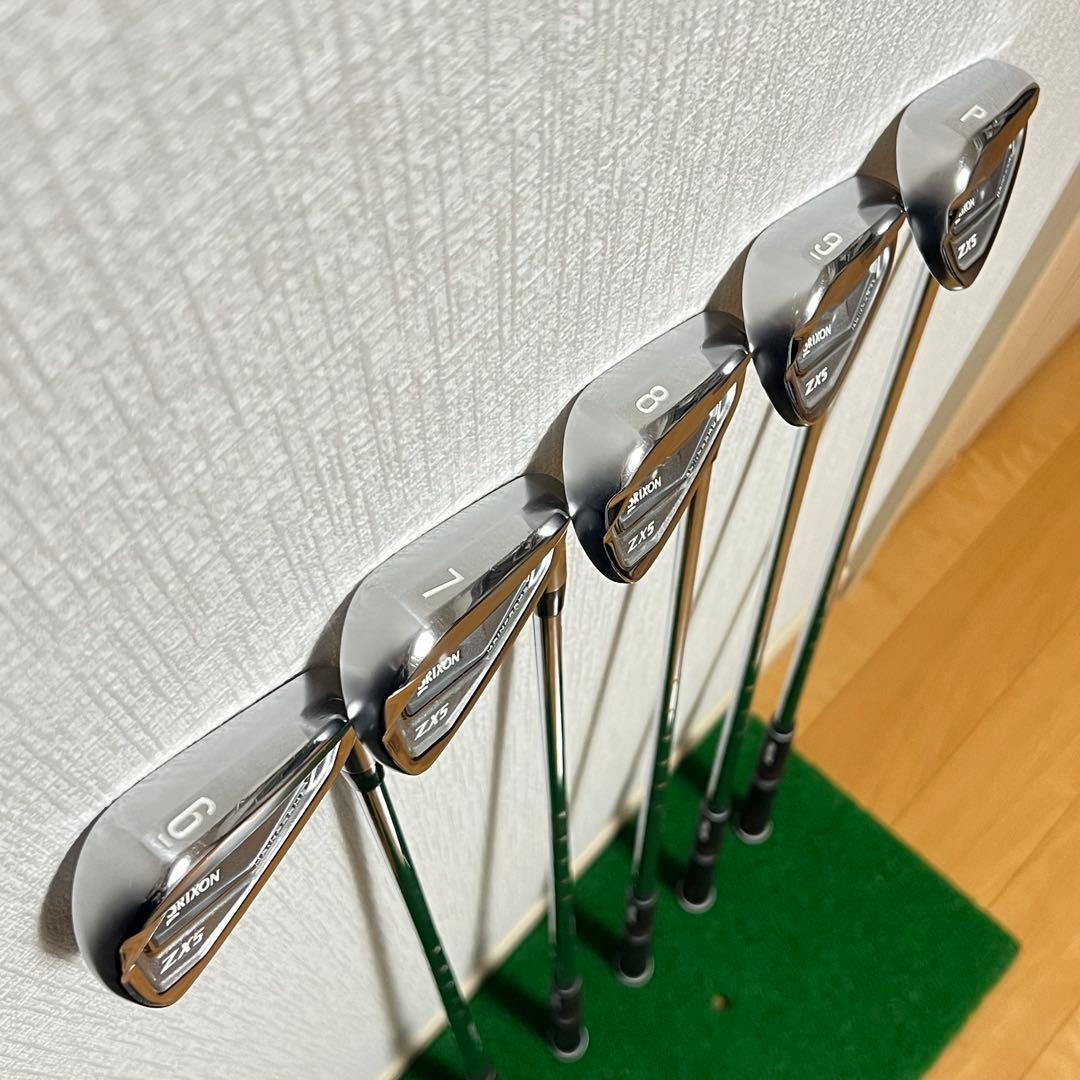 SRIXON スリクソン ZX5 mk2 アイアン 5本セット DG S200