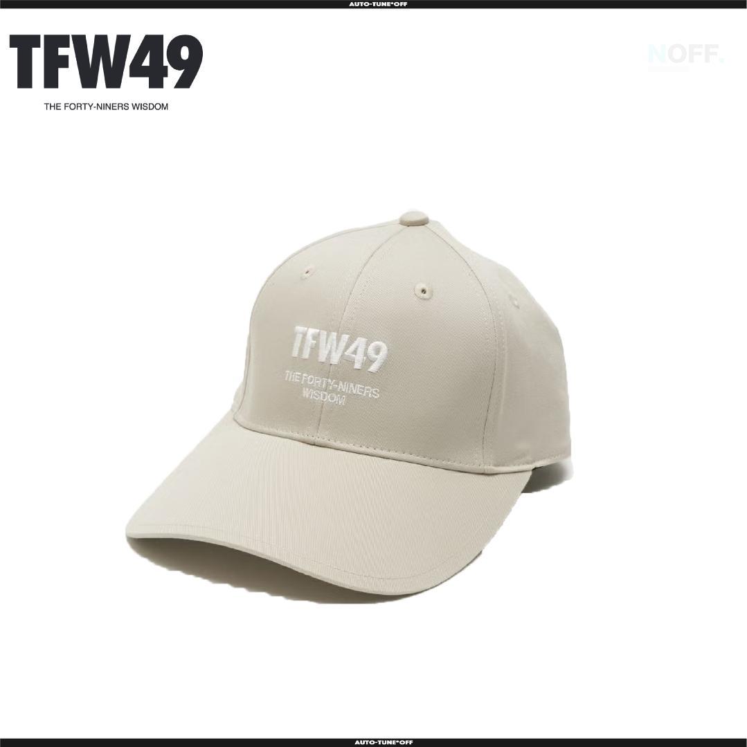 メンズウェア TFW49 GOLF EMBROIDERY 6PANEL CAP BEIGE