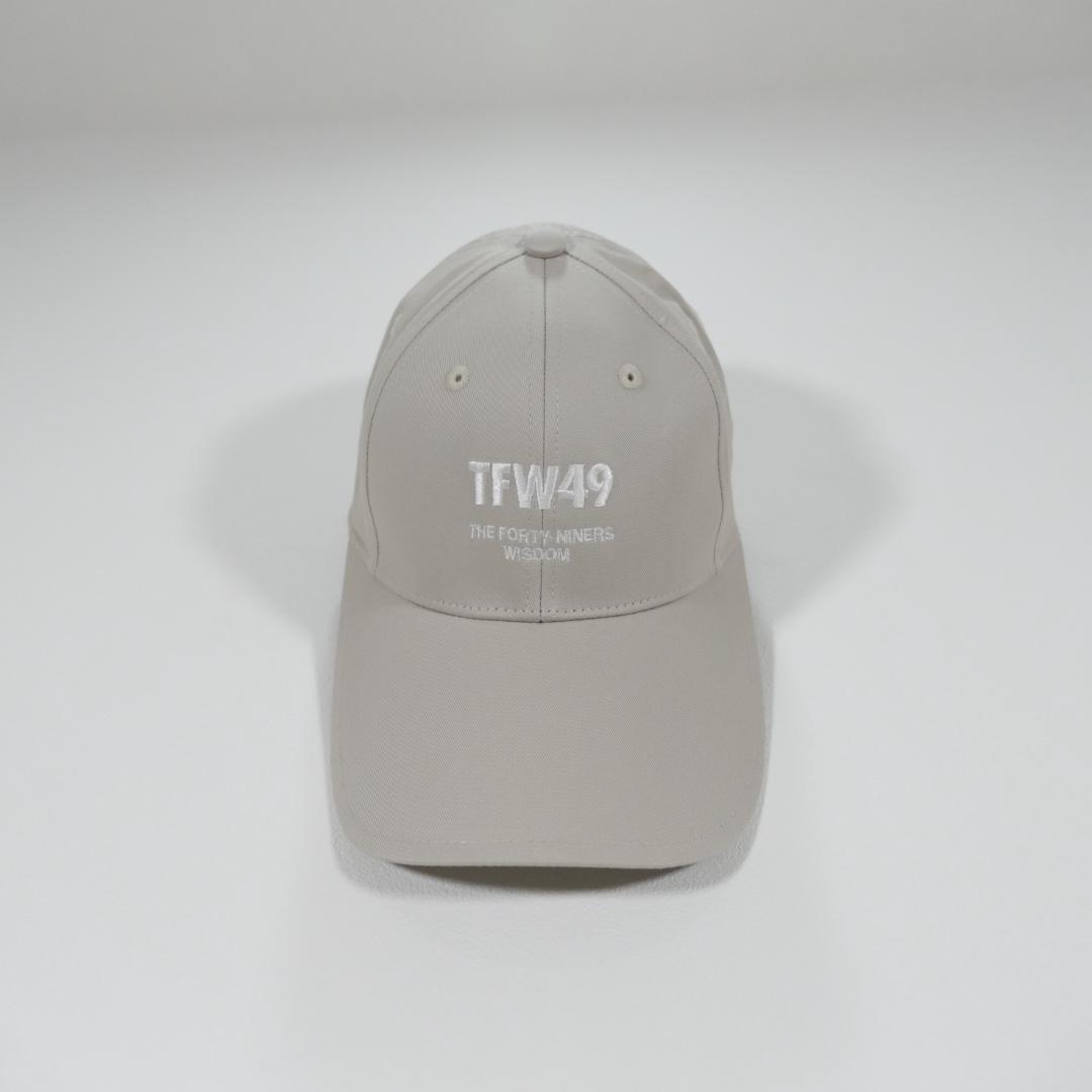 メンズウェア TFW49 GOLF EMBROIDERY 6PANEL CAP BEIGE