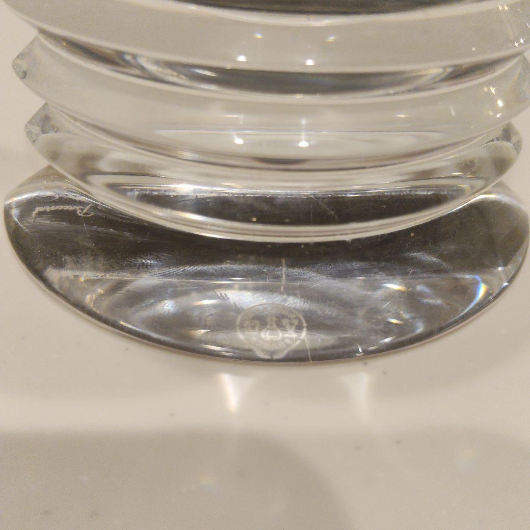 【稼働品】バカラ ラランドクロック クリスタル置き時計　箱付き