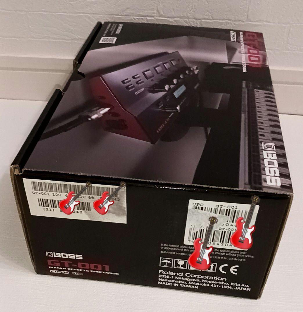 新品同様　#BOSS　GT-001　ボスエフェクター　各取り扱い説明書付属