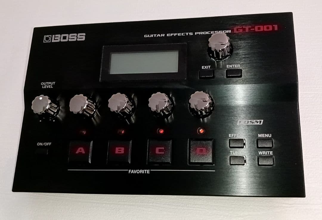 新品同様　#BOSS　GT-001　ボスエフェクター　各取り扱い説明書付属