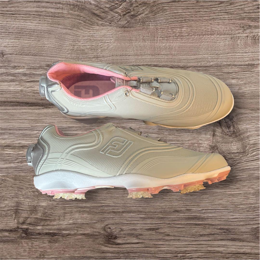 FootJoy ゴルフシューズ 女性用 グレー/ピンク