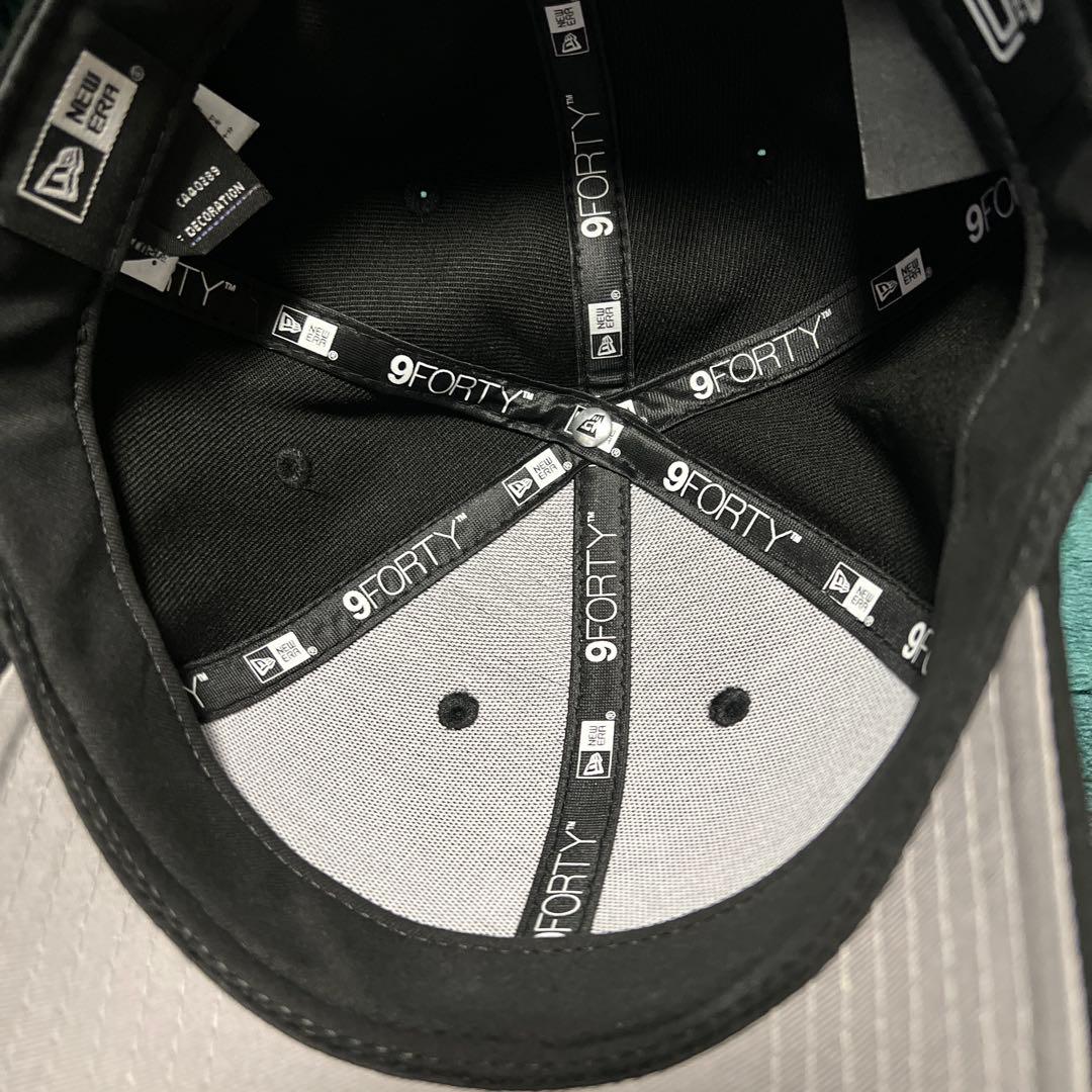 New Era 9FORTY ブラックキャップ TG FC