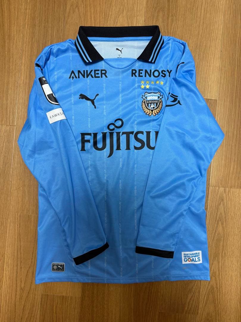 定価以下　川崎フロンターレ 2025 ユニフォーム ホーム 長袖　puma