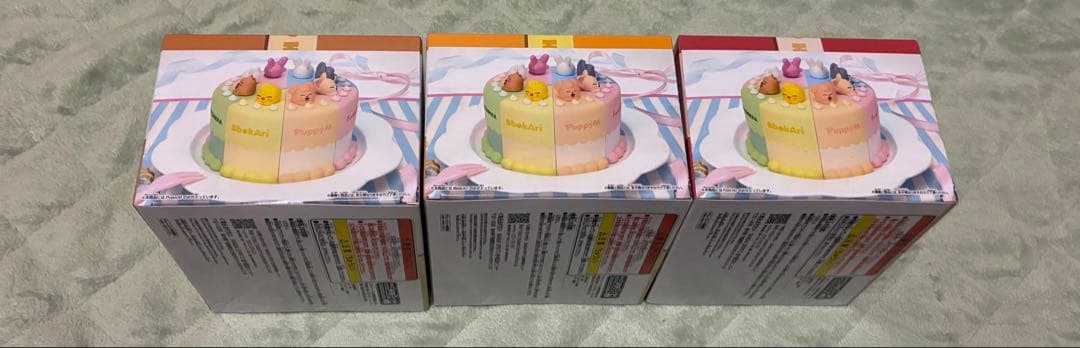 SKZOO　BIRTHDAY CAKE コレクションvol.3・4　3種セット