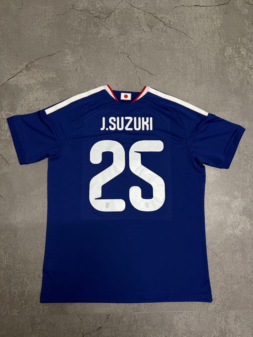 超激レア！！日本代表ユニフォーム2026半袖モデル鈴木淳之介 25