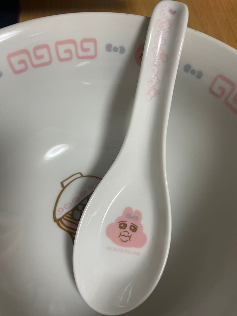 おぱんちゅうさぎ ラーメン丼 レンゲセット
