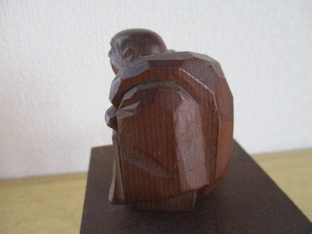 七福神　布袋様　大黒天様　木彫り　石？ 　4点