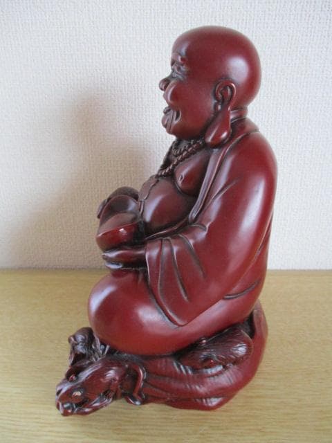 七福神　布袋様　大黒天様　木彫り　石？ 　4点