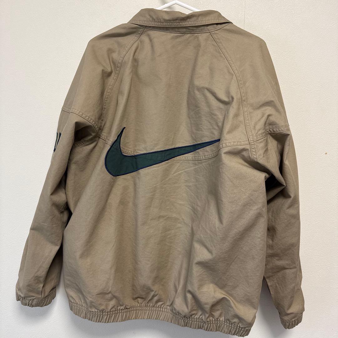 Nike ベージュ ジップアップジャケット