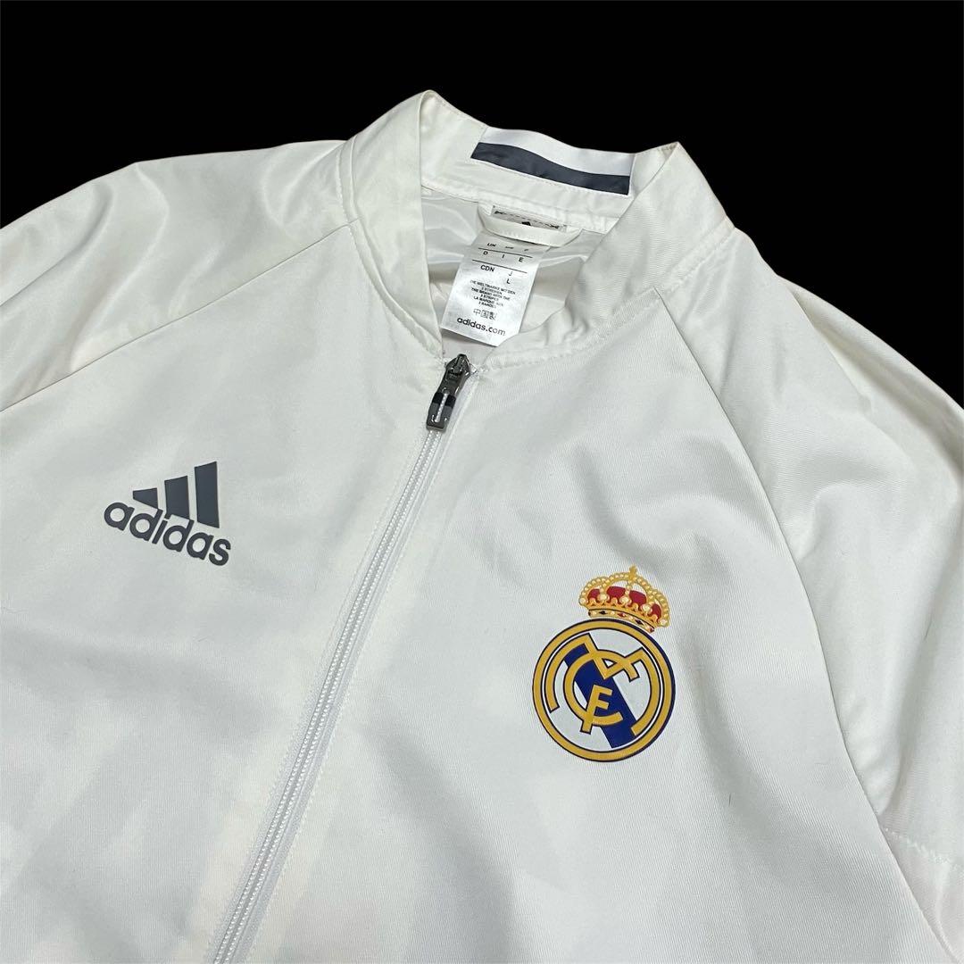 レアルマドリード adidas アンセムジャケット トレーニングトップ L
