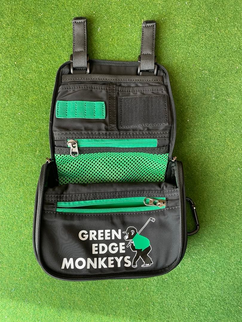 GREEN EDGE MONKEYS ゴルフアクセサリー収納バッグ