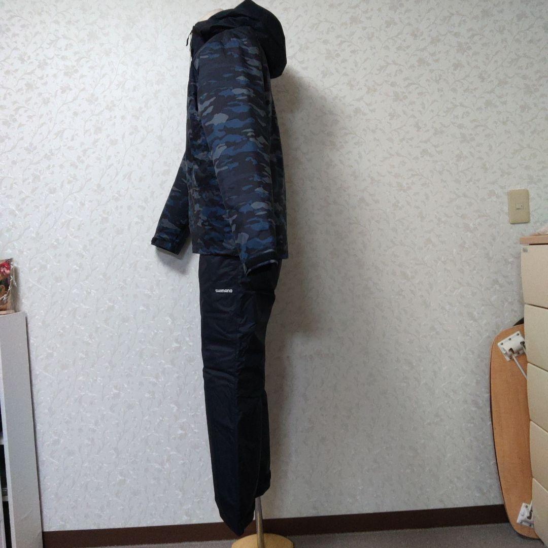 シマノ　ベーシックインサレーションレインスーツ【新品、防水防寒ウェアL 】