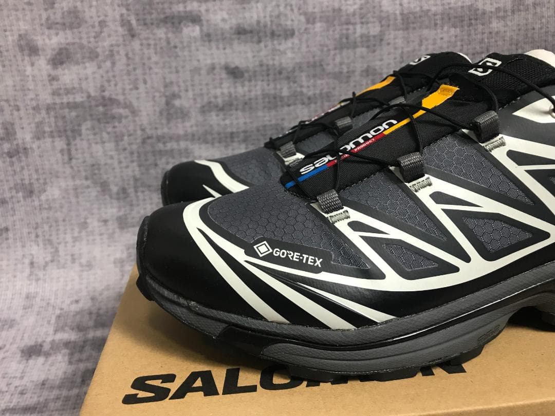 その他 SALOMON XT-6 Gore-Tex Black Grey Ebon.y